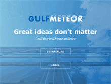 Tablet Screenshot of gulfmeteor.net